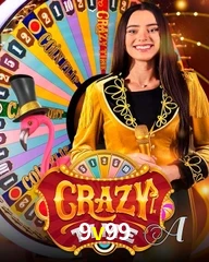 Crazy Time live game no 9v99 cassino com entretenimento ao vivo para jogadores do Brasil