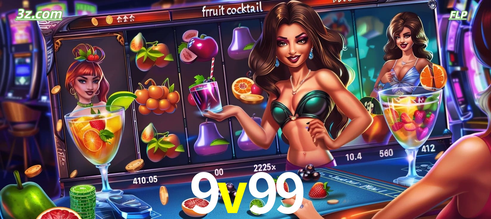 Cassino online 9v99 Brasil com slot Fruit Cocktail divertido