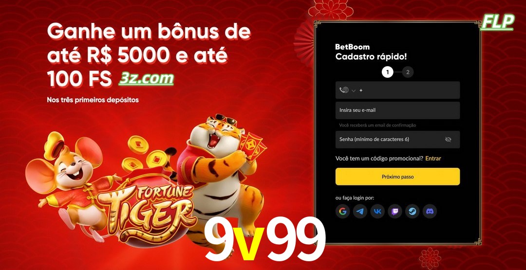 9v99 cassino Brasil bônus de boas-vindas até R$5000 e 100 free spins