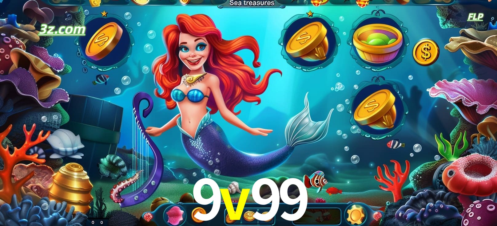 9v99 slots Sea Treasures cassino online com prêmios