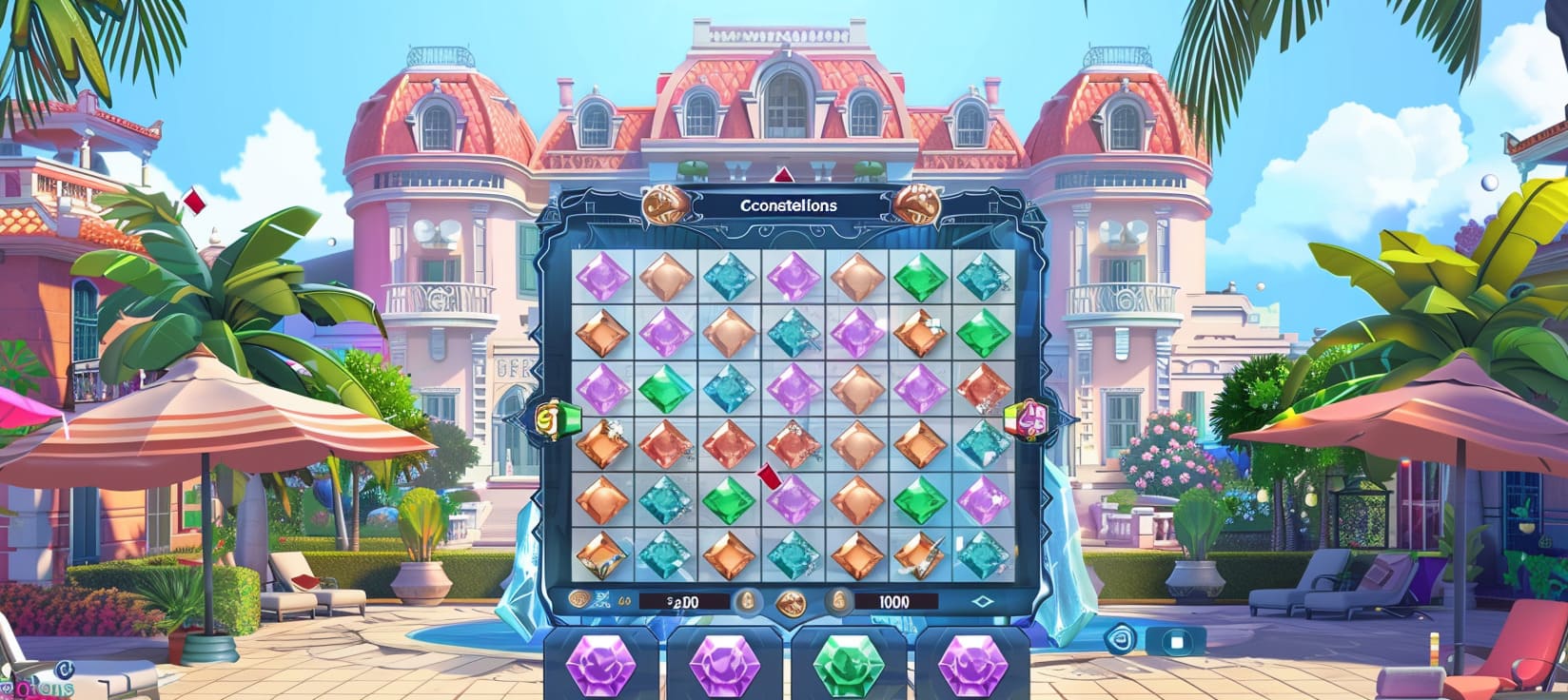 9v99 Constellations slot game cassino online com pedras preciosas